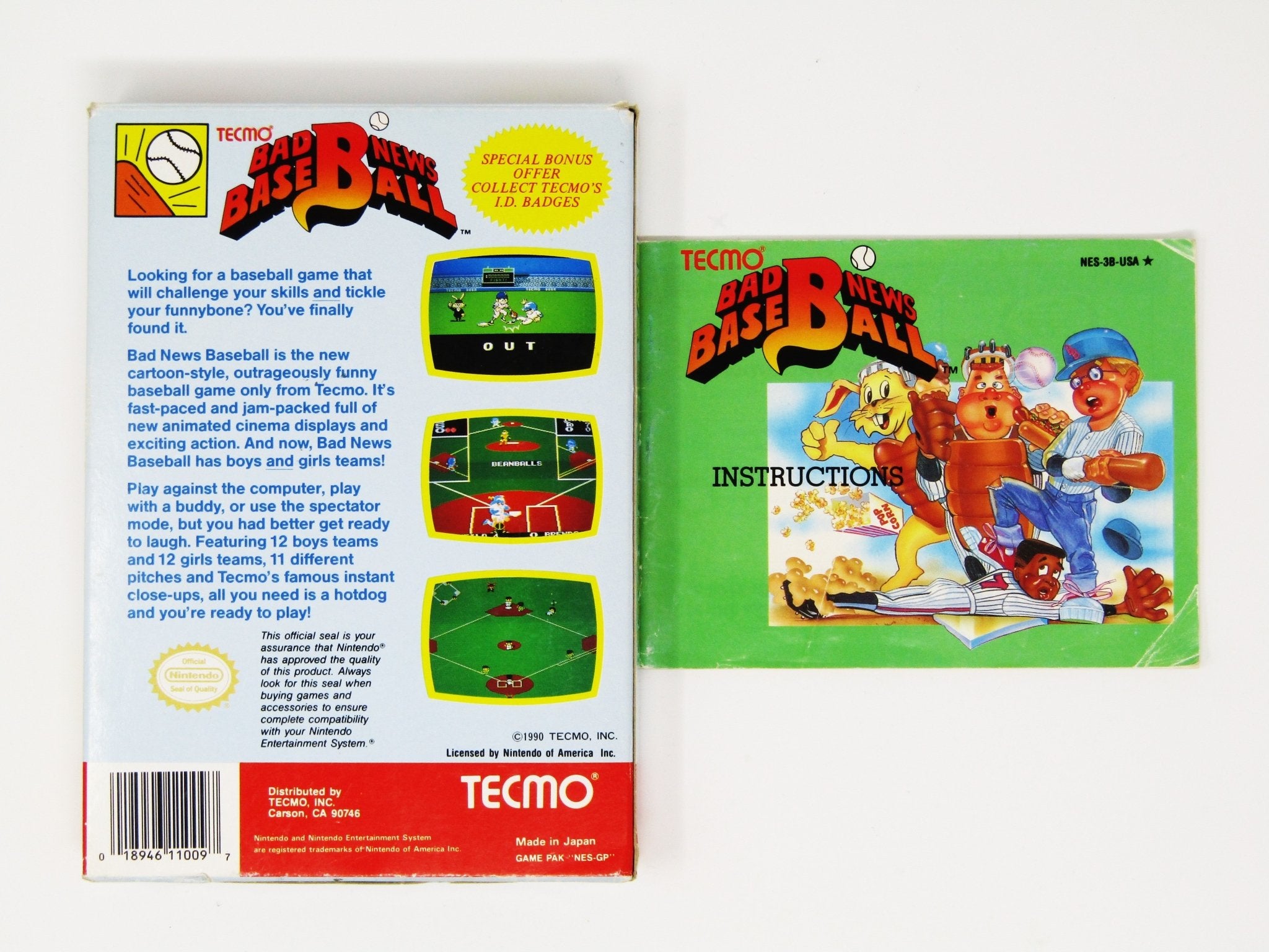 Bad News Baseball (Nintendo / NES) - RetroMTL