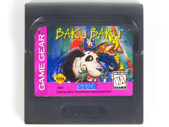 Baku Baku (Sega Game Gear) - RetroMTL