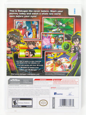 Bakugan Battle Brawlers (Nintendo Wii) - RetroMTL