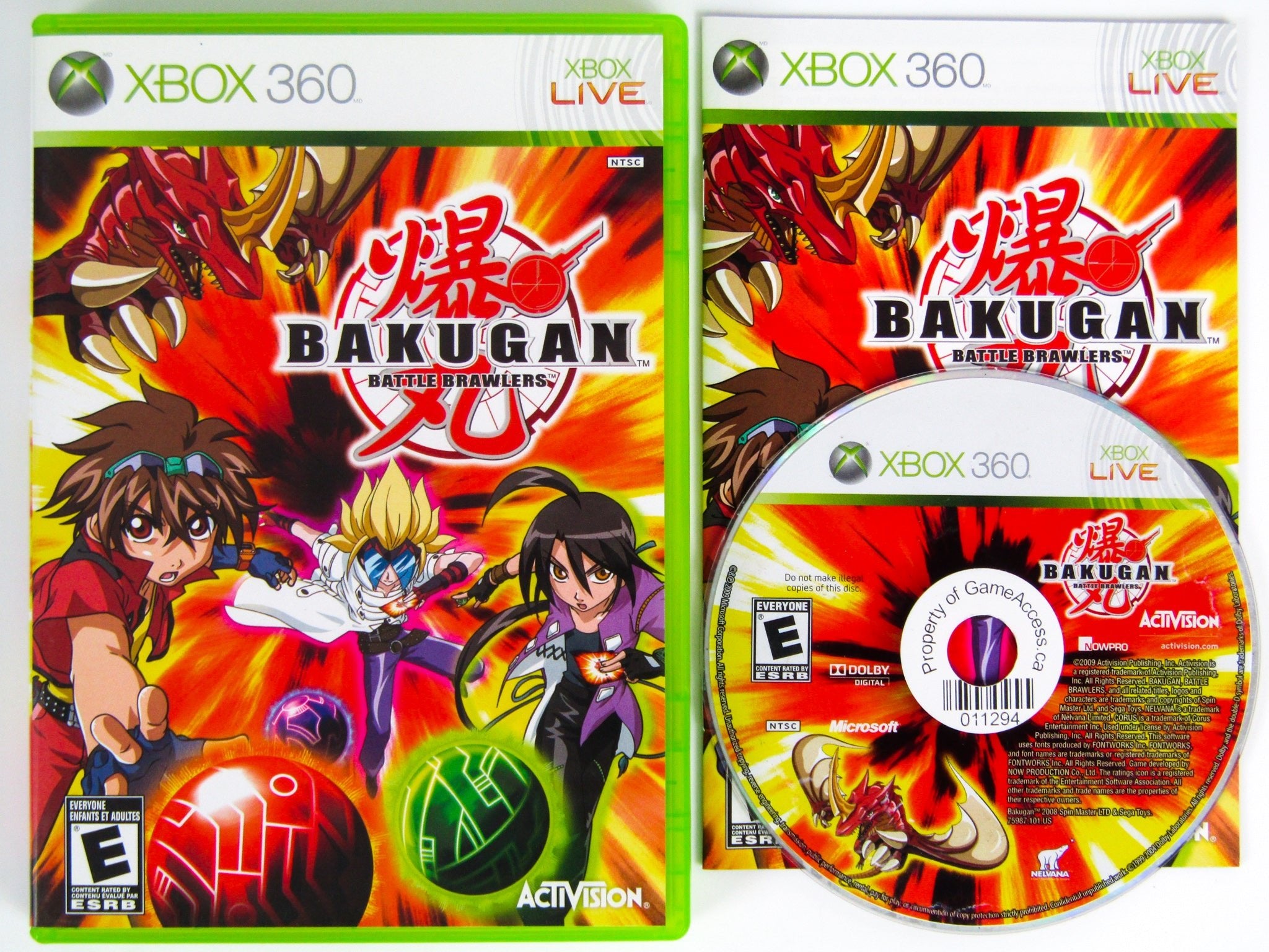 Bakugan Battle Brawlers (Xbox 360) - RetroMTL