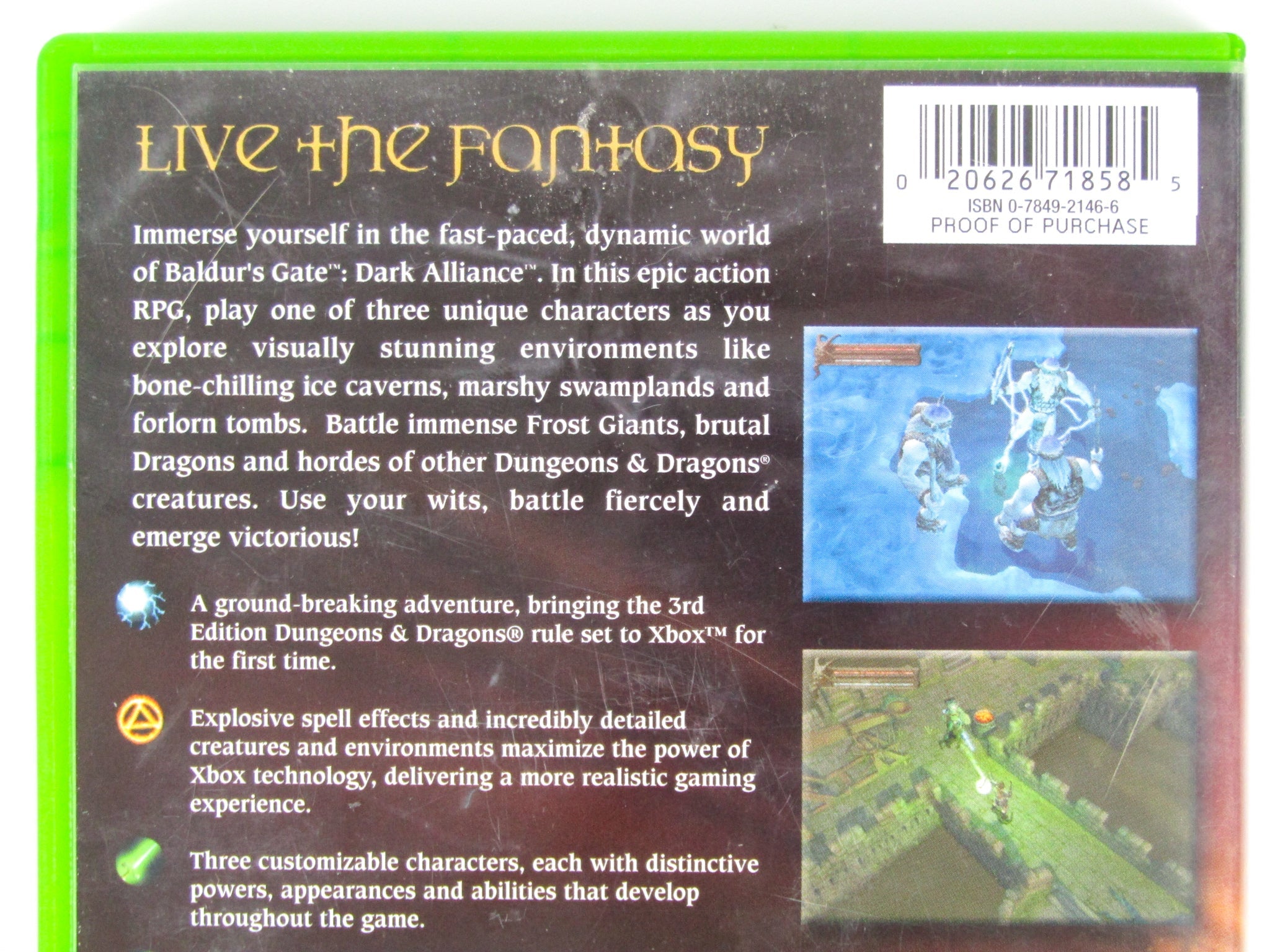 Baldur's Gate Dark Alliance (Xbox) - RetroMTL