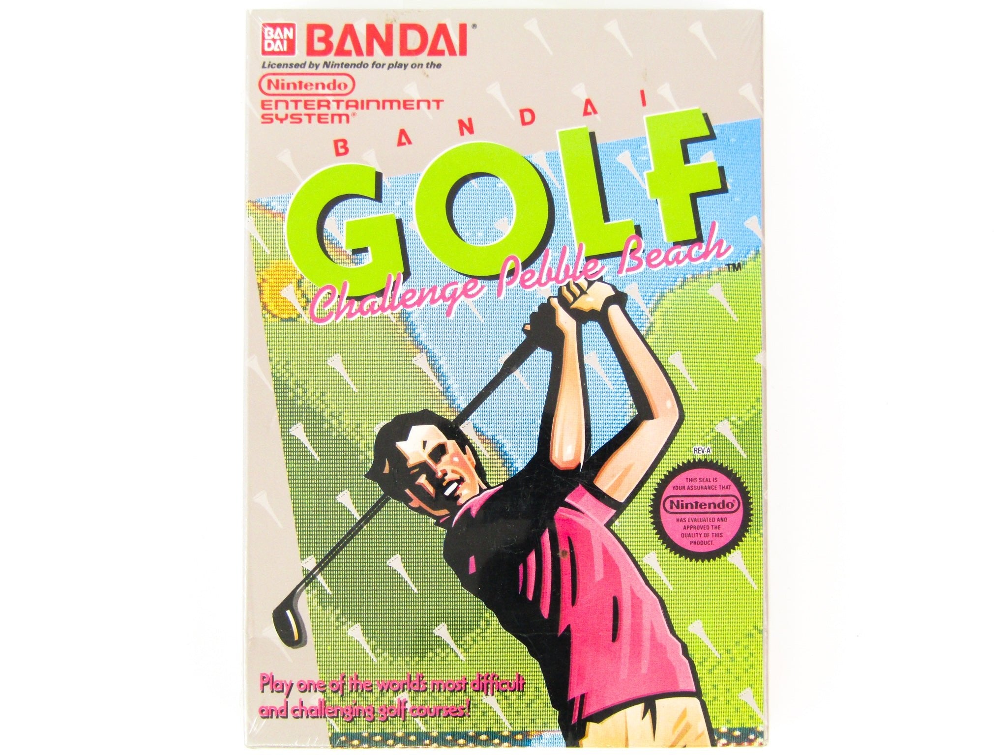 Bandai Golf Challenge Pebble Beach (Nintendo / NES) - RetroMTL