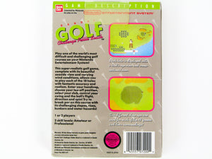 Bandai Golf Challenge Pebble Beach (Nintendo / NES) - RetroMTL