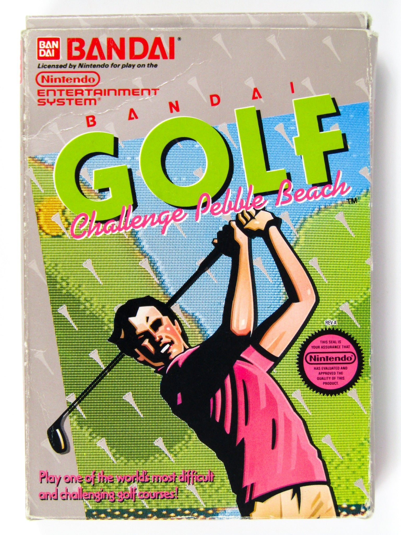Bandai Golf Challenge Pebble Beach (Nintendo / NES) - RetroMTL