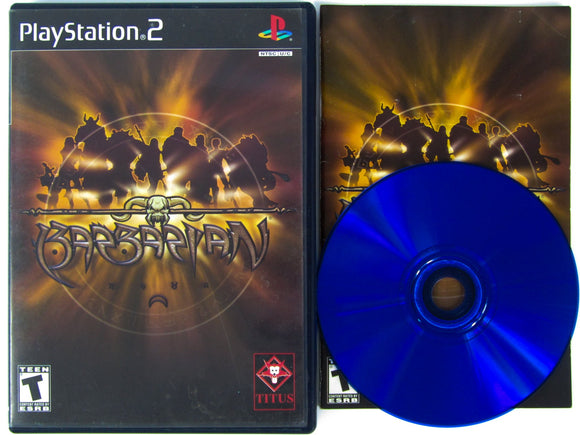 Barbarian (Playstation 2 / PS2) - RetroMTL