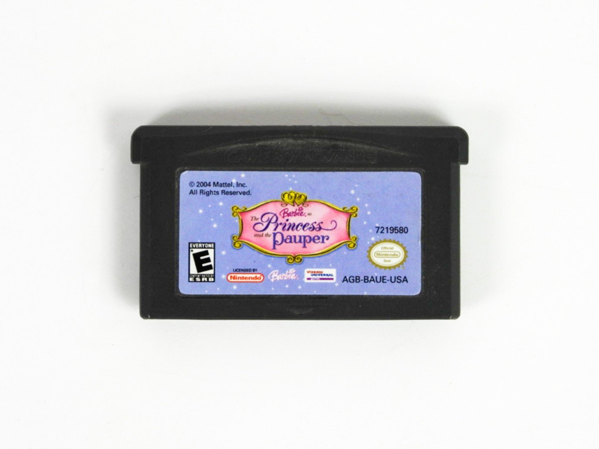 Barbie Princess And The Pauper (Game Boy Advance / GBA) – RetroMTL