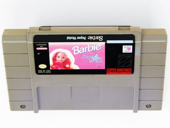 Barbie Super Model (Super Nintendo / SNES) - RetroMTL