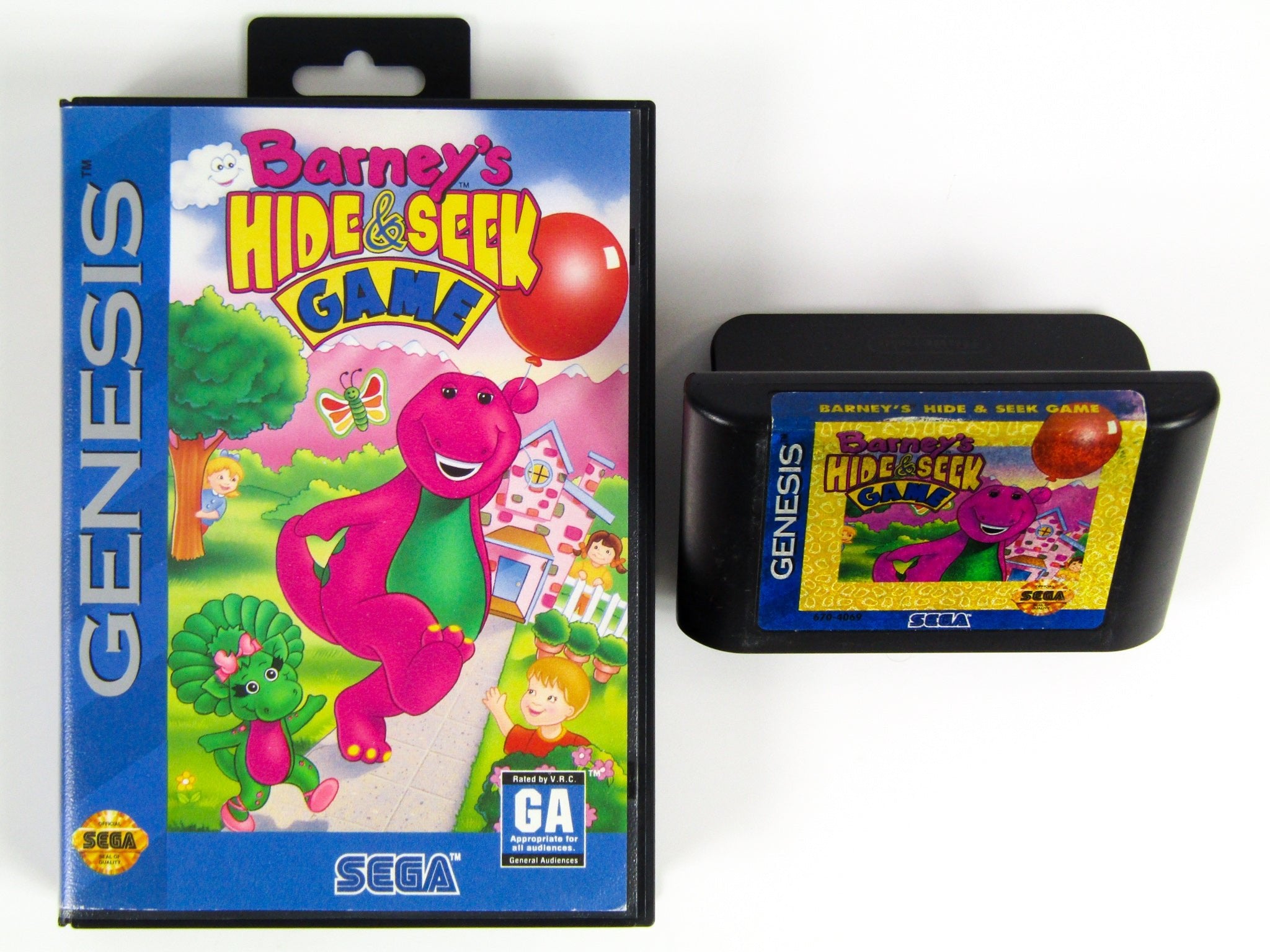 Barney Hide and Seek (Sega Genesis) - RetroMTL