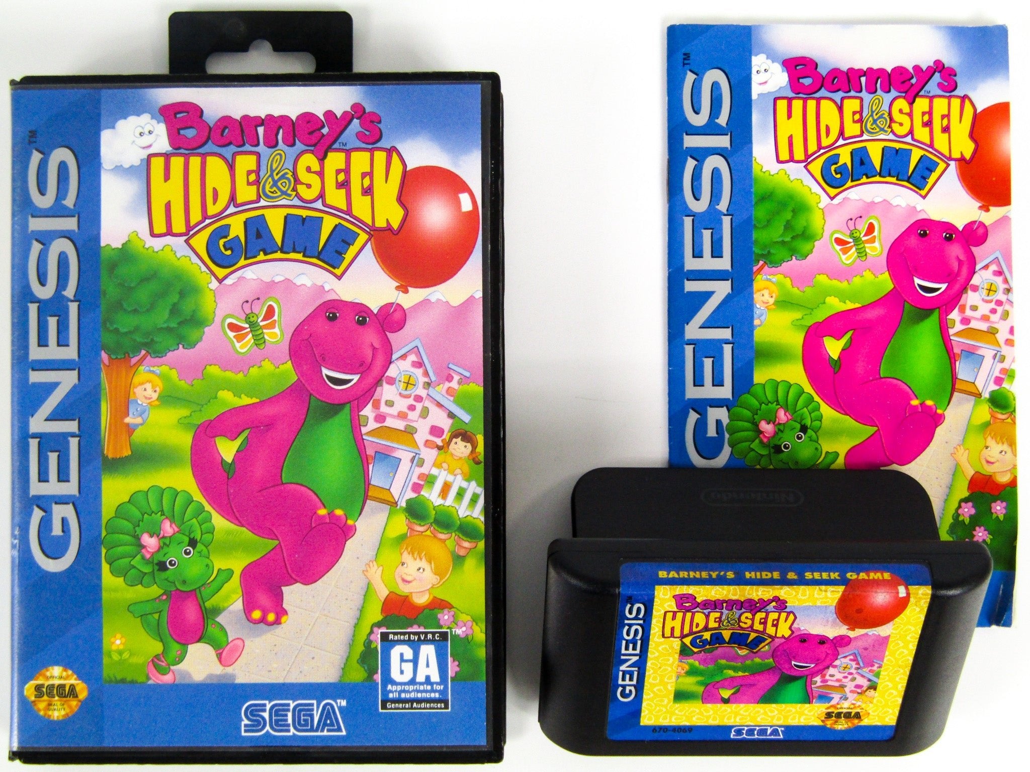 Barney Hide and Seek (Sega Genesis) – RetroMTL