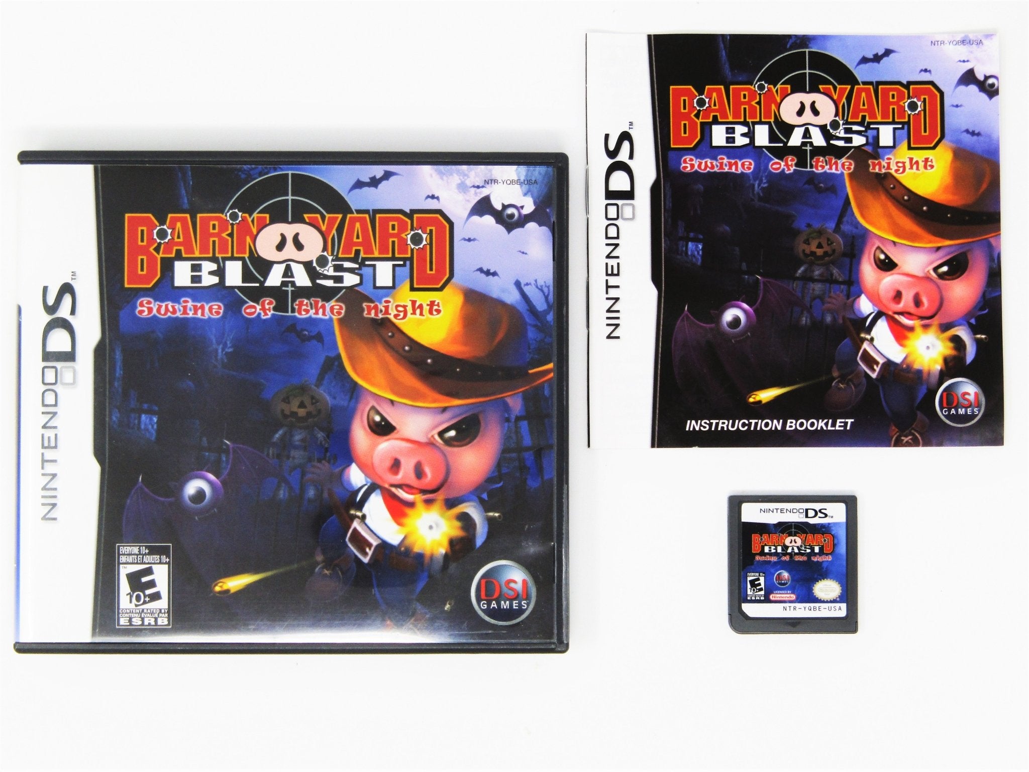 Barnyard Explosion Barnyard Blast Swine Of The Night (Nintendo DS) – RetroMTL