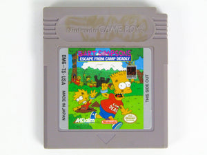 Bart Simpson's Escape From Camp Deadly (Game Boy) - RetroMTL