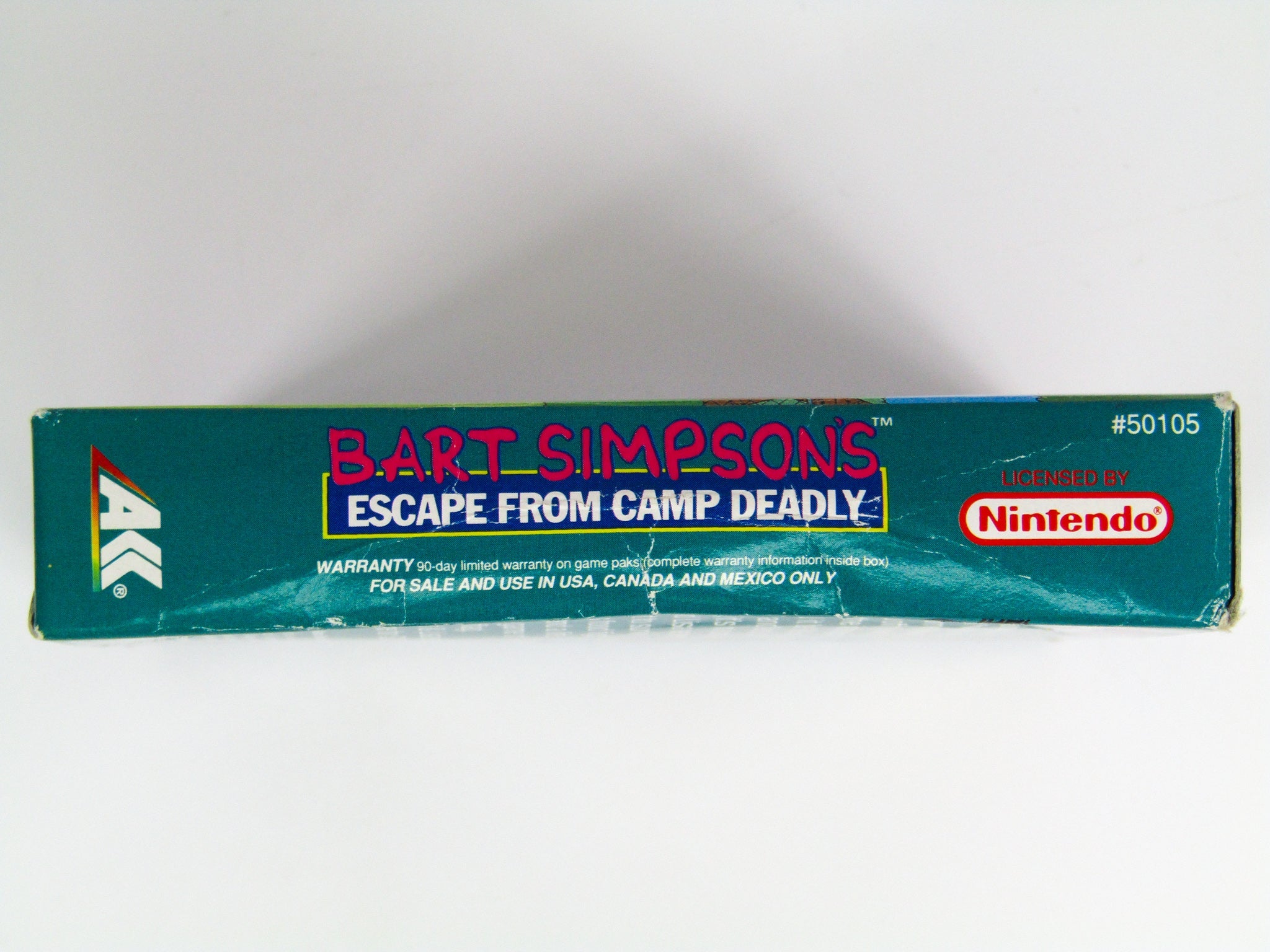 Bart Simpson's Escape From Camp Deadly (Game Boy) - RetroMTL