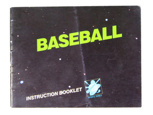 Baseball [Manual] (Nintendo / NES) - RetroMTL