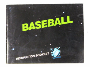 Baseball [Manual] (Nintendo / NES) - RetroMTL