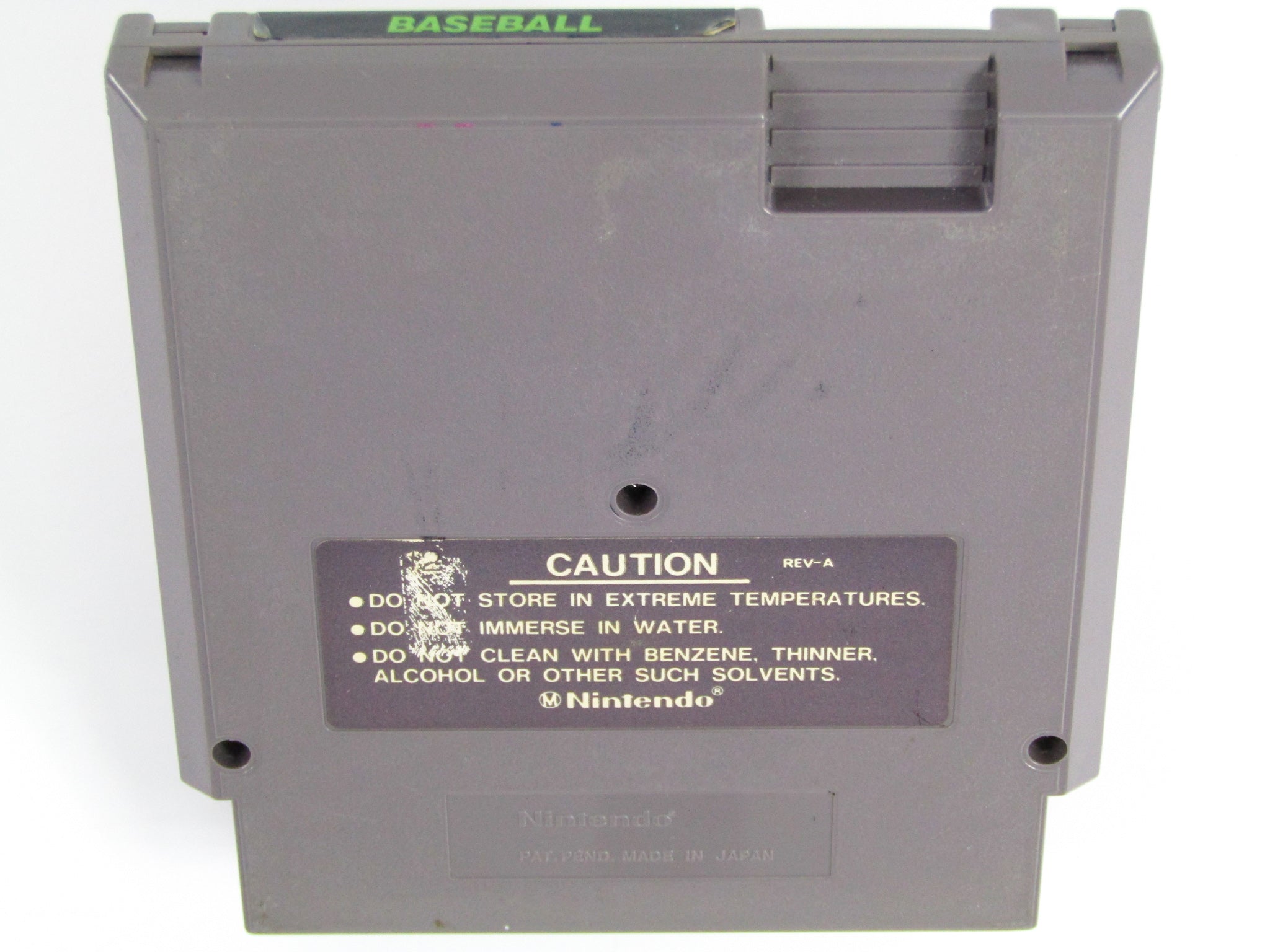 Baseball (Nintendo / NES) - RetroMTL