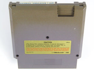 Baseball Simulator 1.000 (Nintendo / NES) - RetroMTL