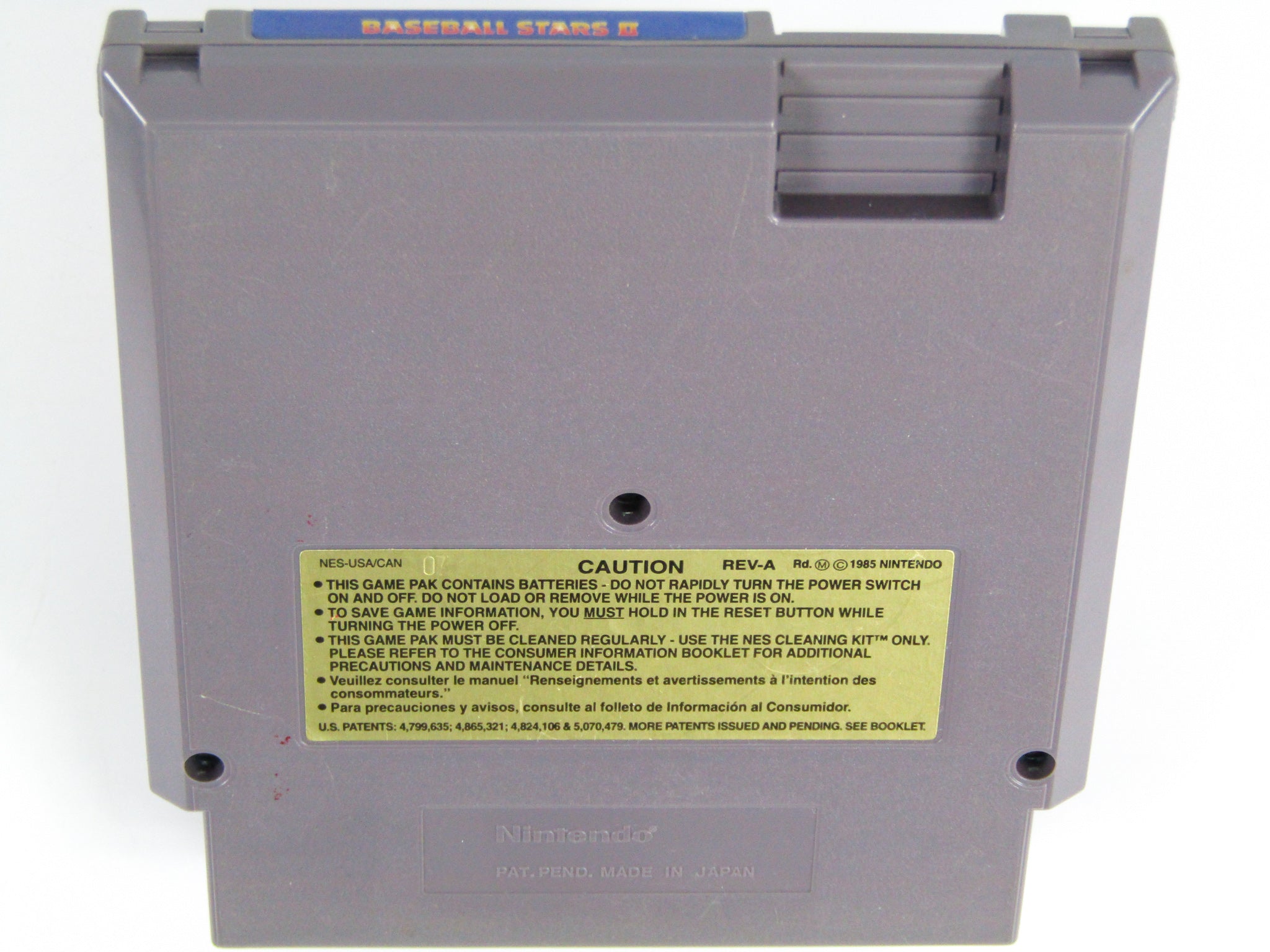 Baseball Stars 2 (Nintendo / NES) - RetroMTL