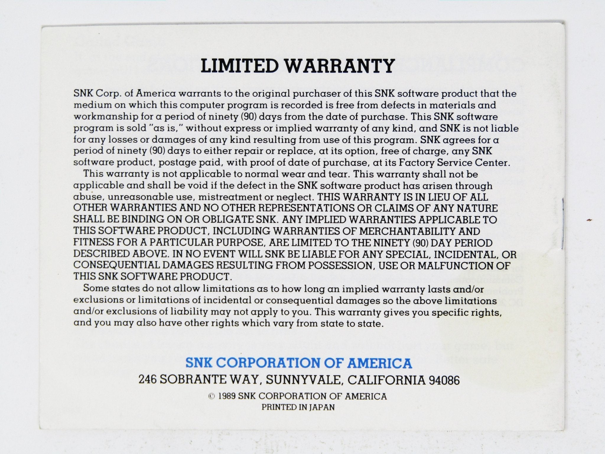 Baseball Stars [Manual] (Nintendo / NES) - RetroMTL