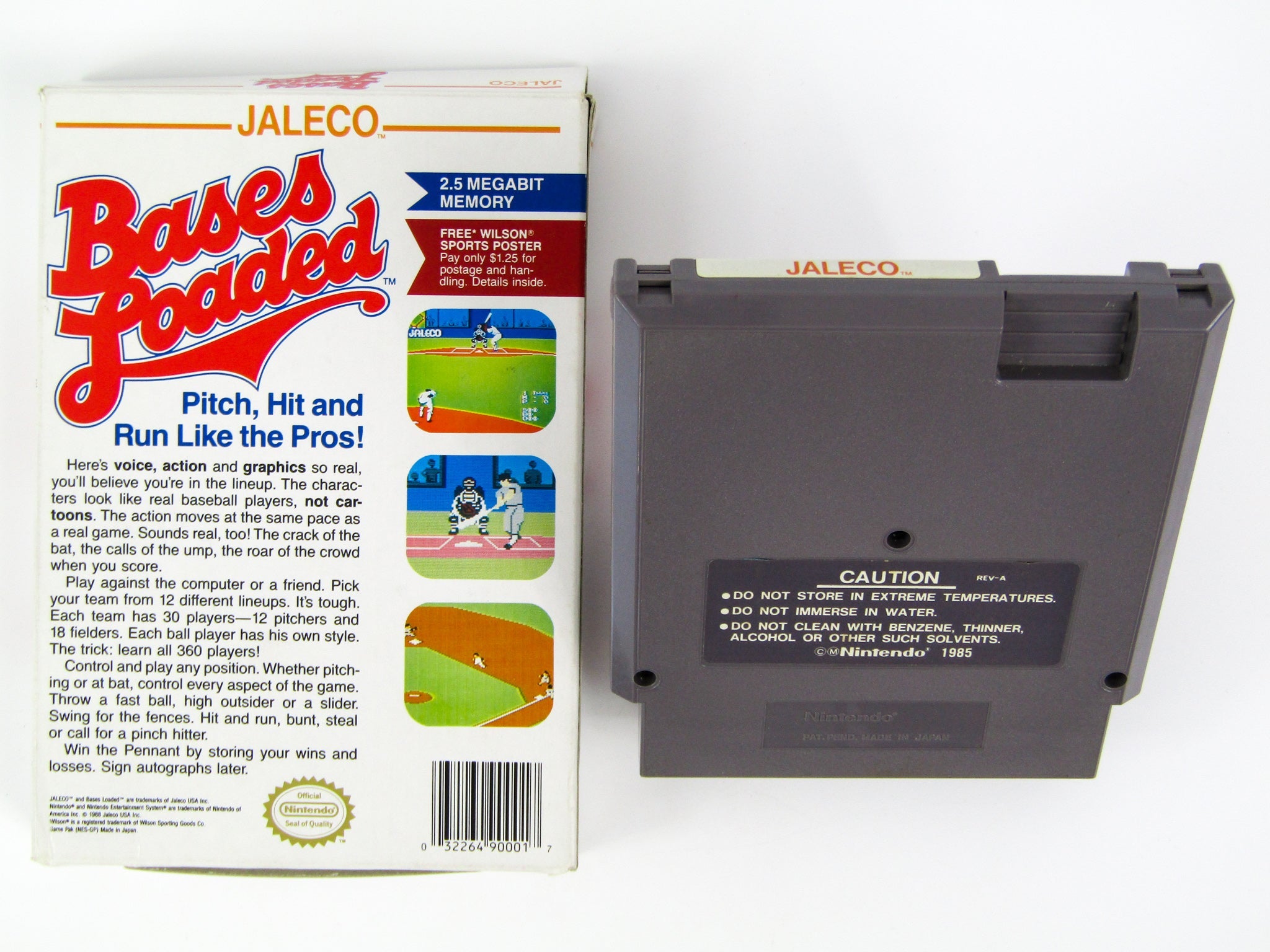 Bases Loaded (Nintendo / NES) - RetroMTL