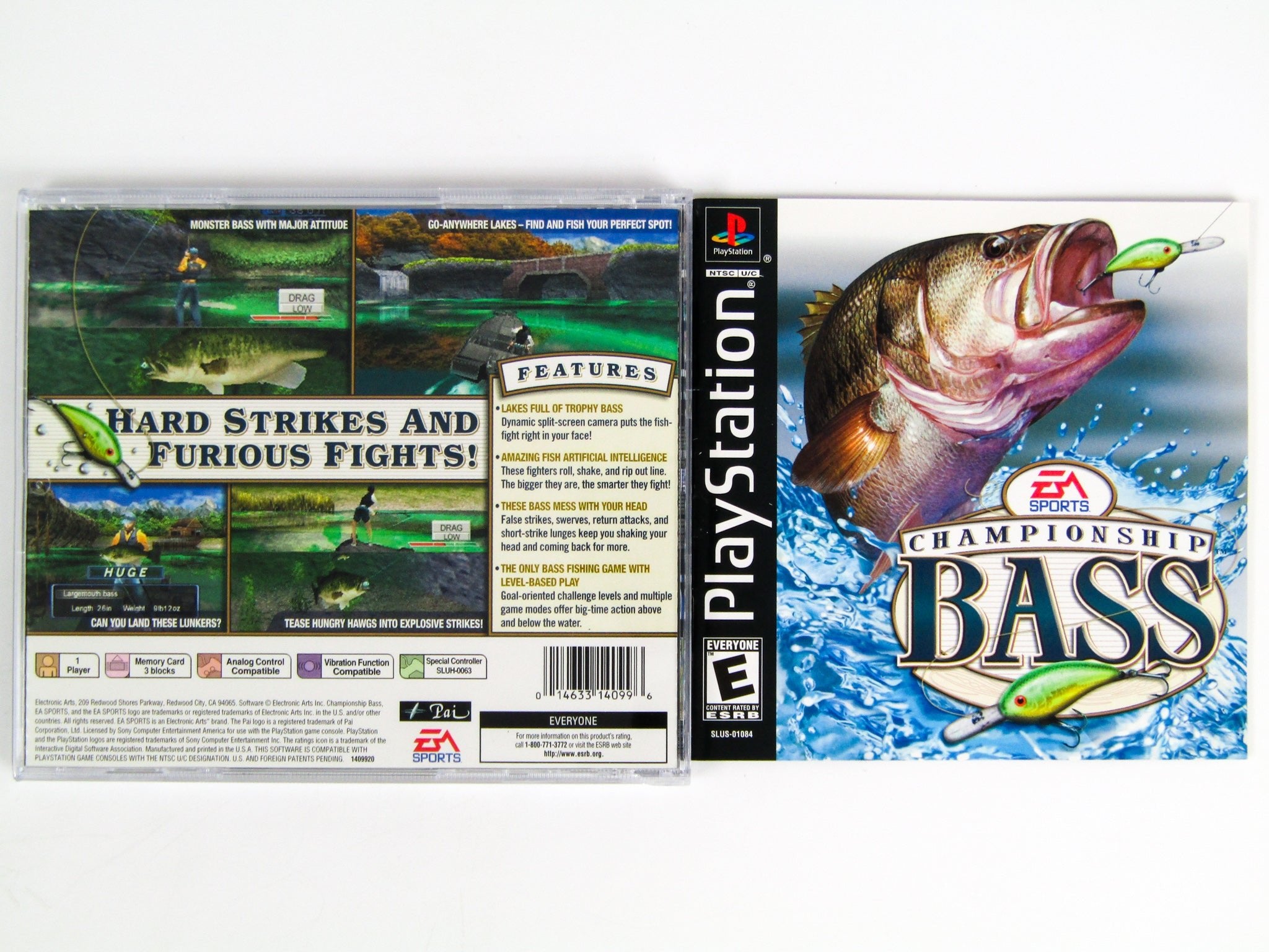 Bass Championship (Playstation / PS1) - RetroMTL
