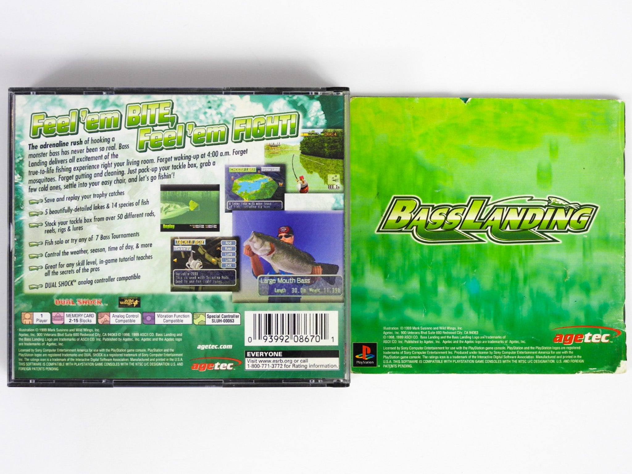 Bass Landing (Playstation / PS1) - RetroMTL