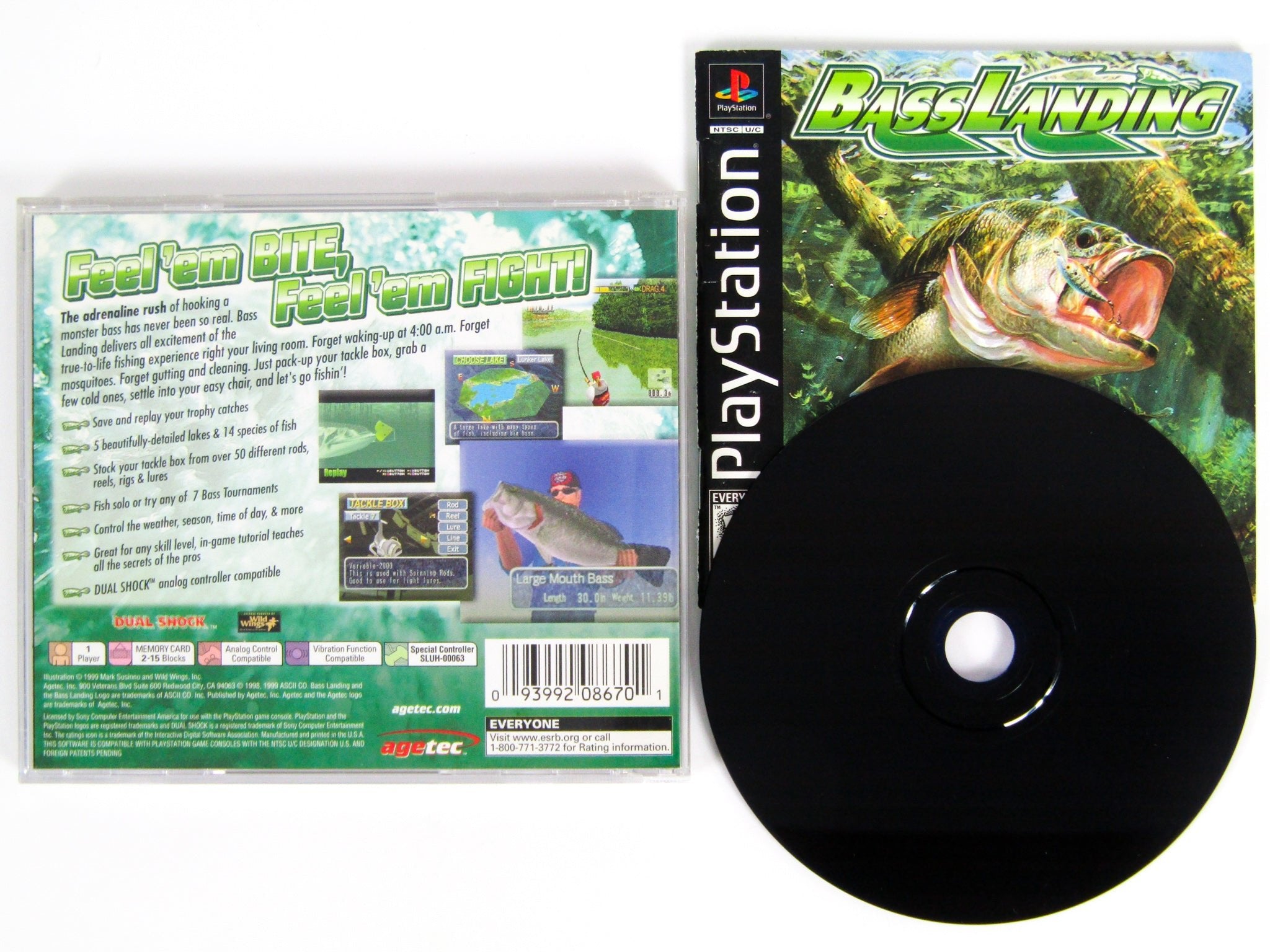 Bass Landing (Playstation / PS1) - RetroMTL