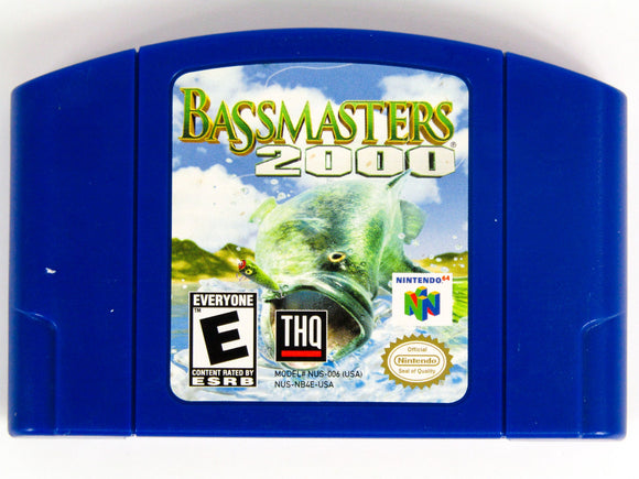 Bass Masters 2000 (Nintendo 64 / N64) - RetroMTL