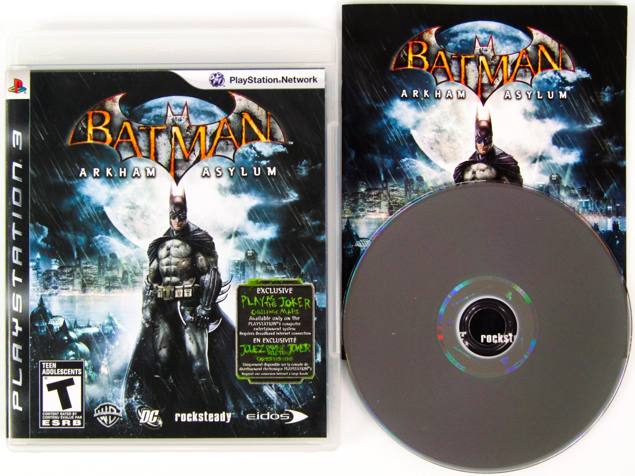 Batman: Arkham Asylum (Playstation 3 / PS3) – RetroMTL