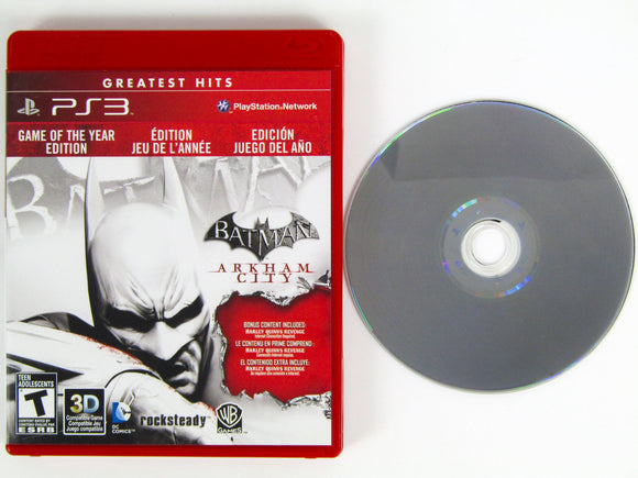 Batman: Arkham City [Game Of The Year Greatest Hits] (Playstation 3 / PS3) - RetroMTL