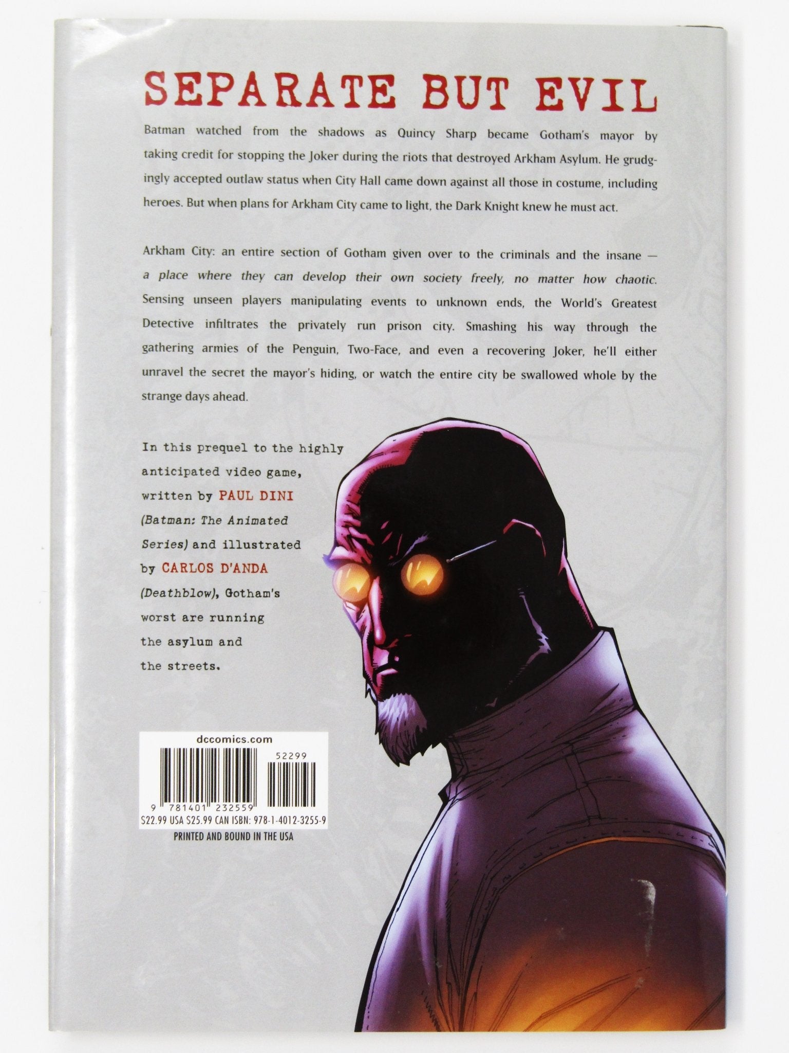 Batman Arkham City [Hardcover] (Comic Book) - RetroMTL