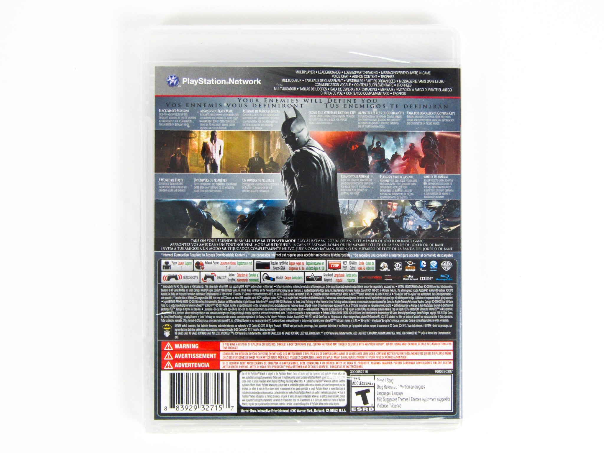 Batman: Arkham Origins (Playstation 3 / PS3) - RetroMTL