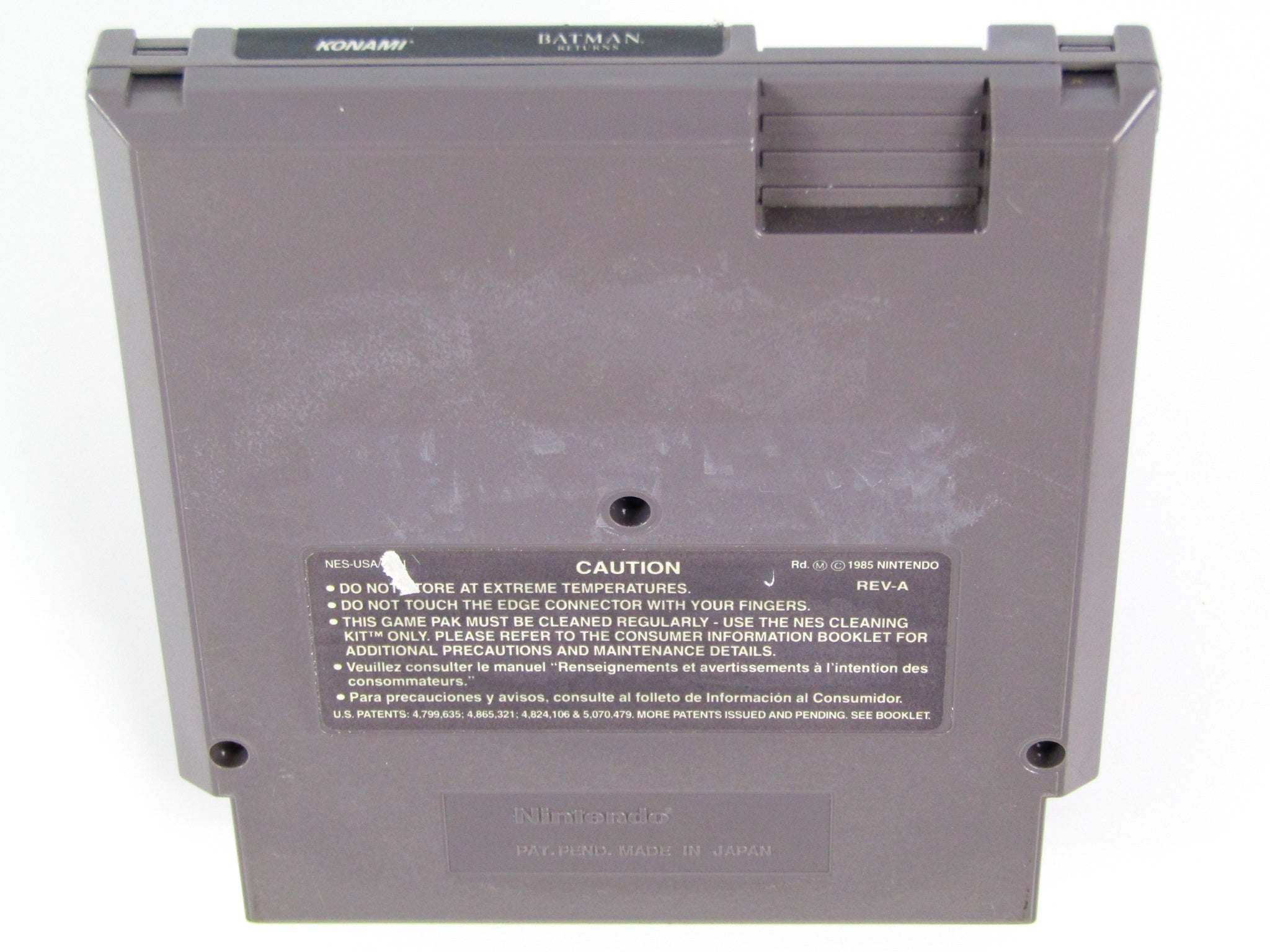 Batman Returns (Nintendo / NES) - RetroMTL