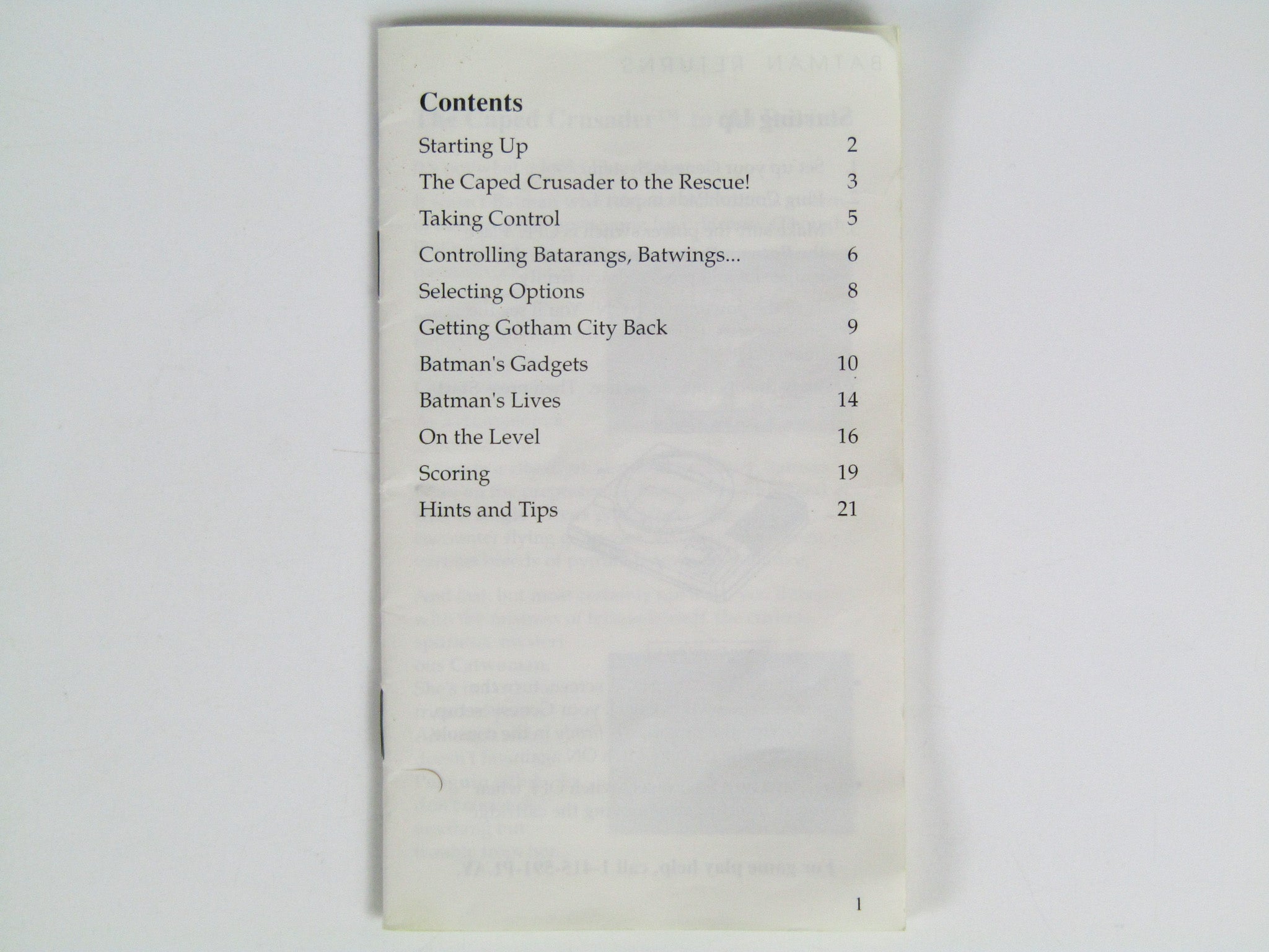 Batman Returns (Sega Genesis) - RetroMTL