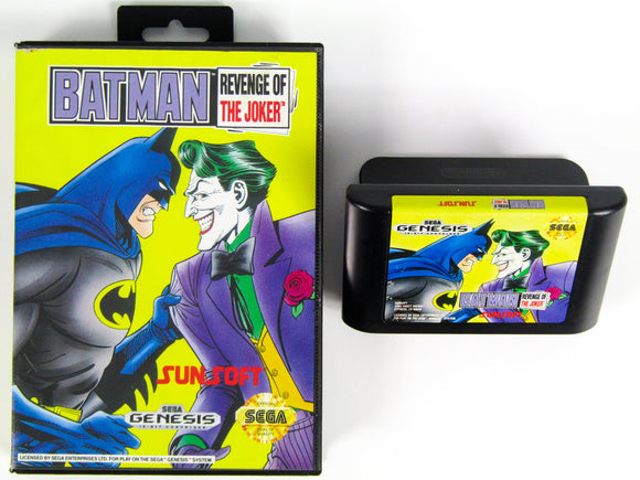 Batman Revenge Of The Joker (Sega Genesis) - RetroMTL