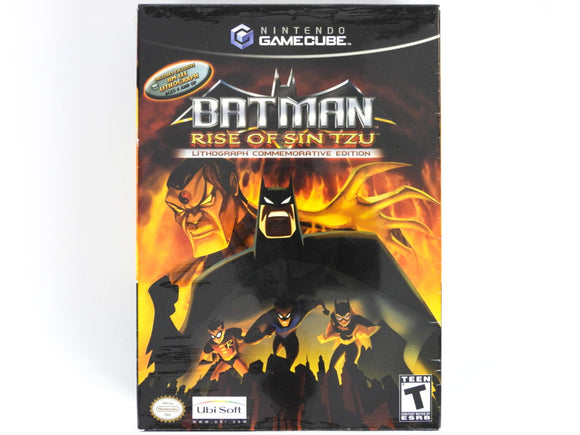 Batman Rise Of Sin Tzu [Lithograph Edition] (Nintendo Gamecube) - RetroMTL