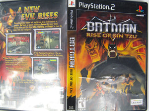 Batman Rise of Sin Tzu (Playstation 2 / PS2) - RetroMTL