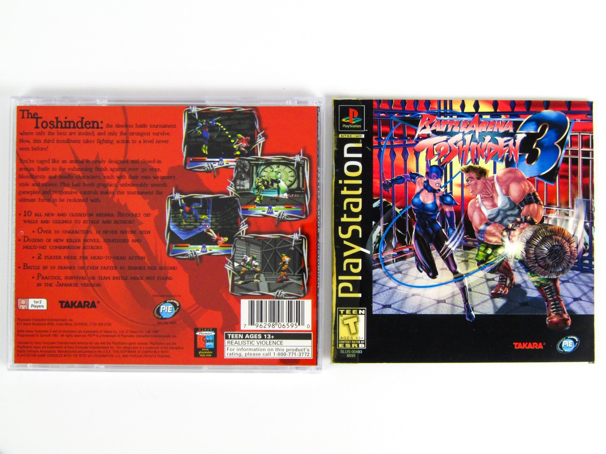 Battle Arena Toshinden 3 (Playstation / PS1) - RetroMTL