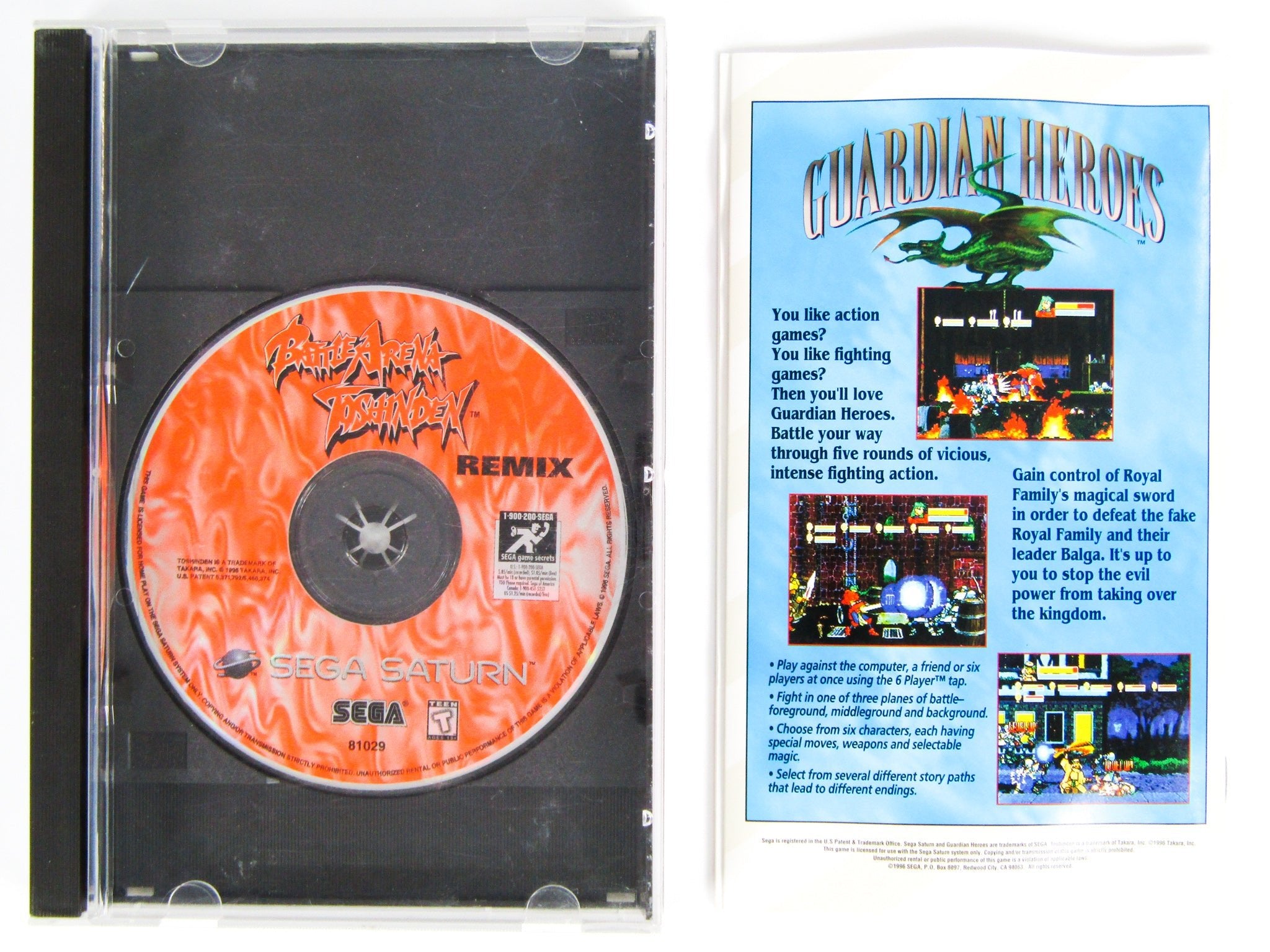 Battle Arena Toshinden Remix (Sega Saturn) - RetroMTL