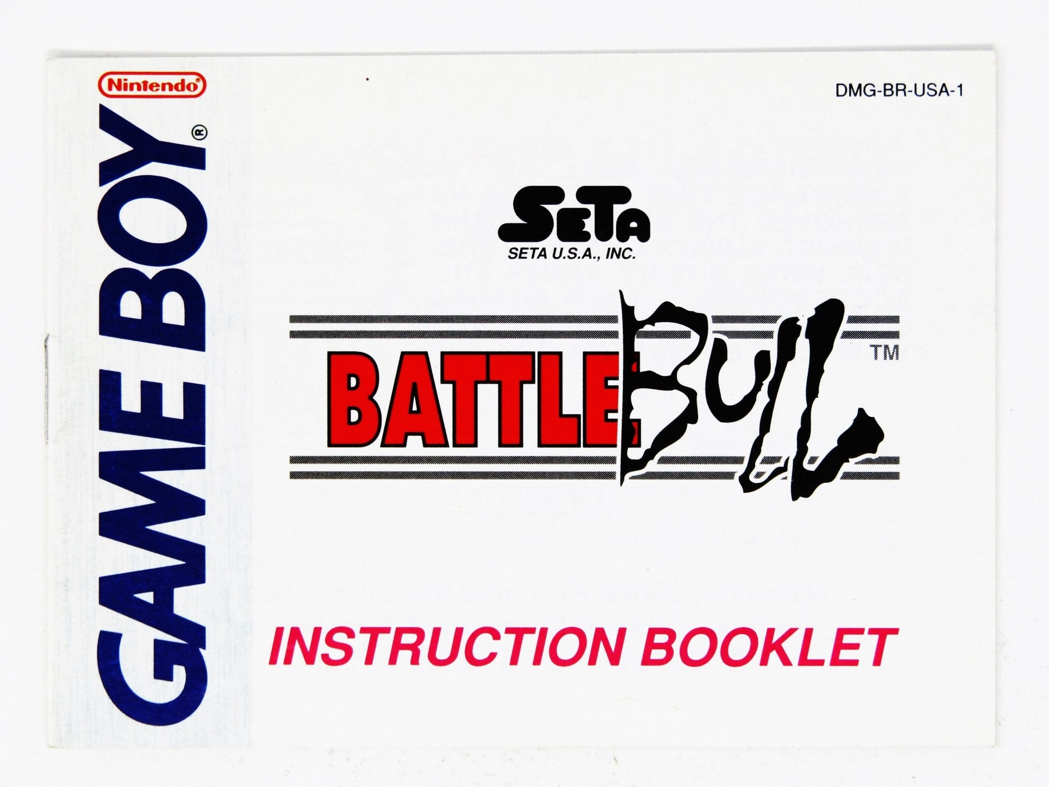 Battle Bull [Manual] (Game Boy) - RetroMTL