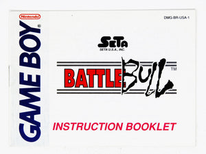 Battle Bull [Manual] (Game Boy) - RetroMTL