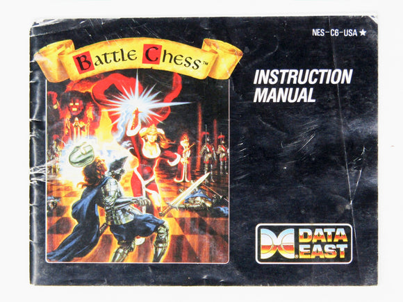 Battle Chess [Manual] (Nintendo / NES)