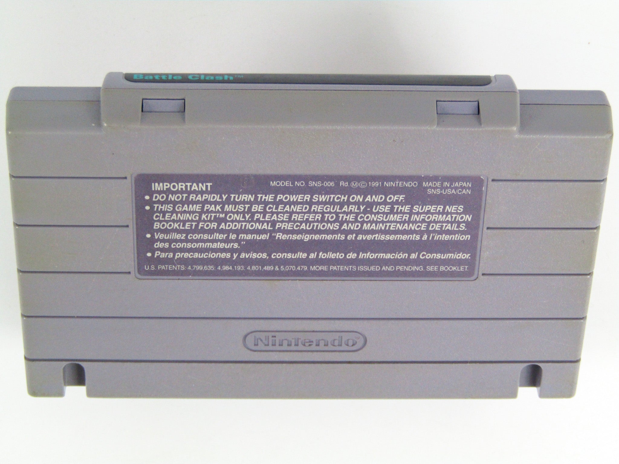 Battle Clash (Super Nintendo / SNES) - RetroMTL