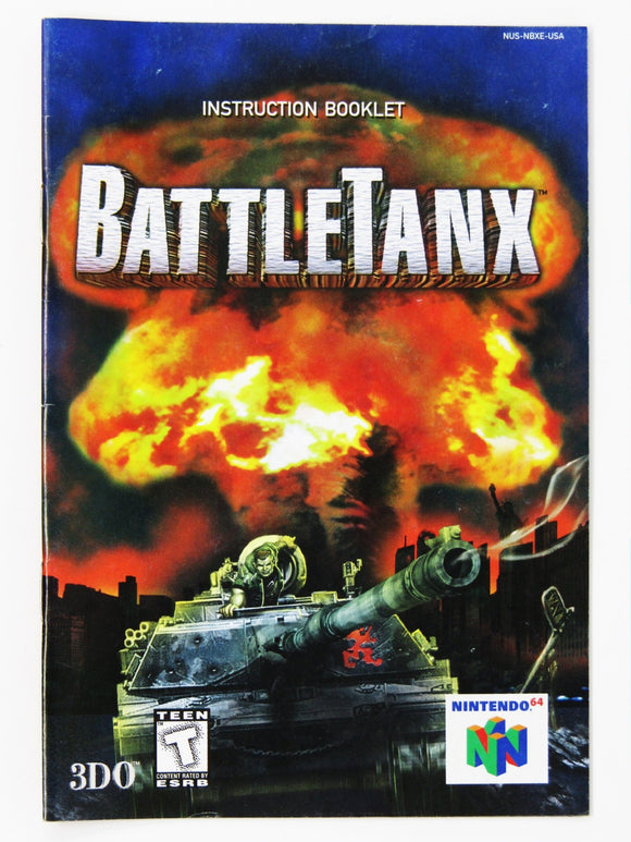 Battletanx [Manual] (Nintendo 64 / N64) - RetroMTL