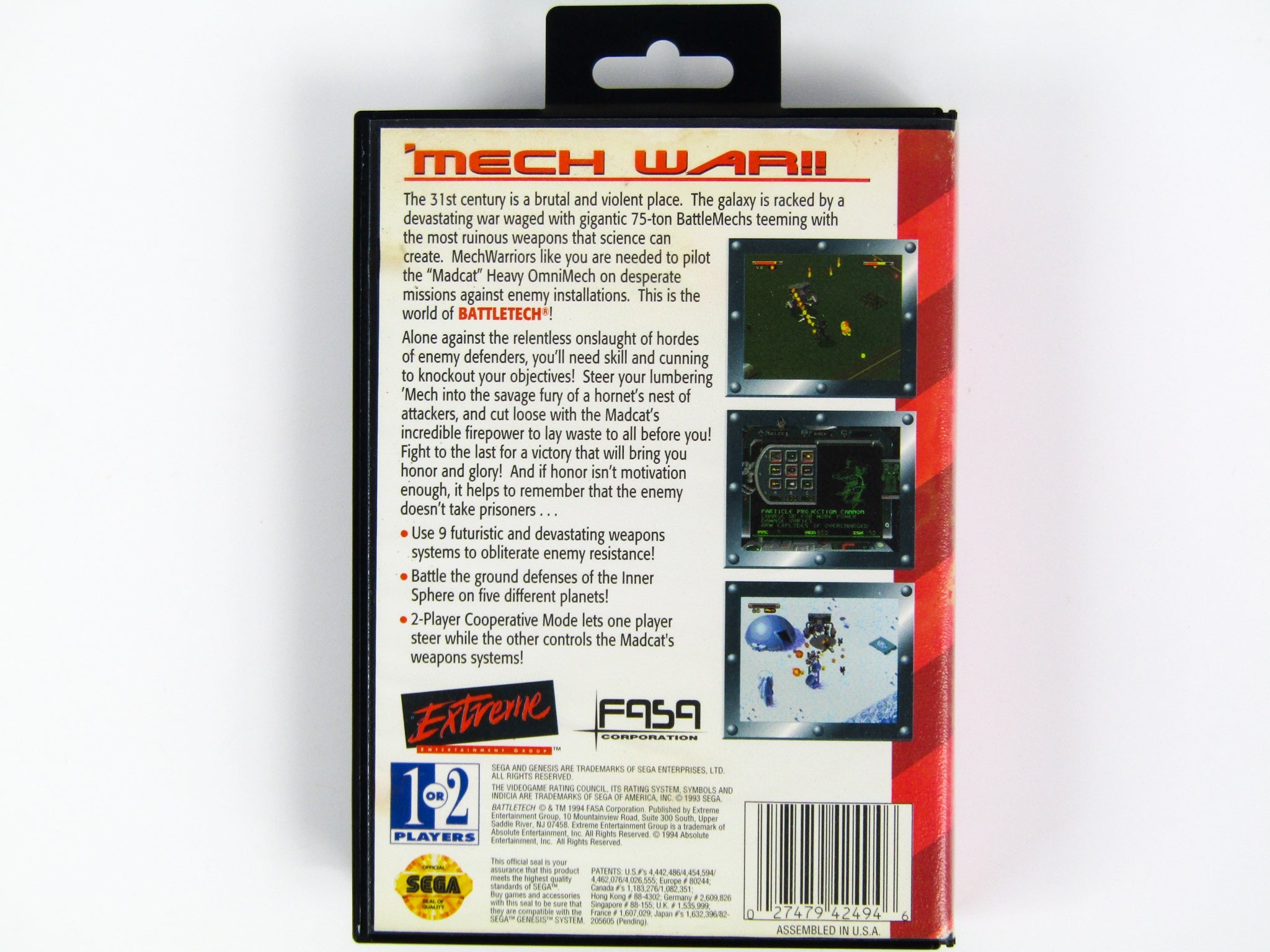 Battletech (Sega Genesis) - RetroMTL