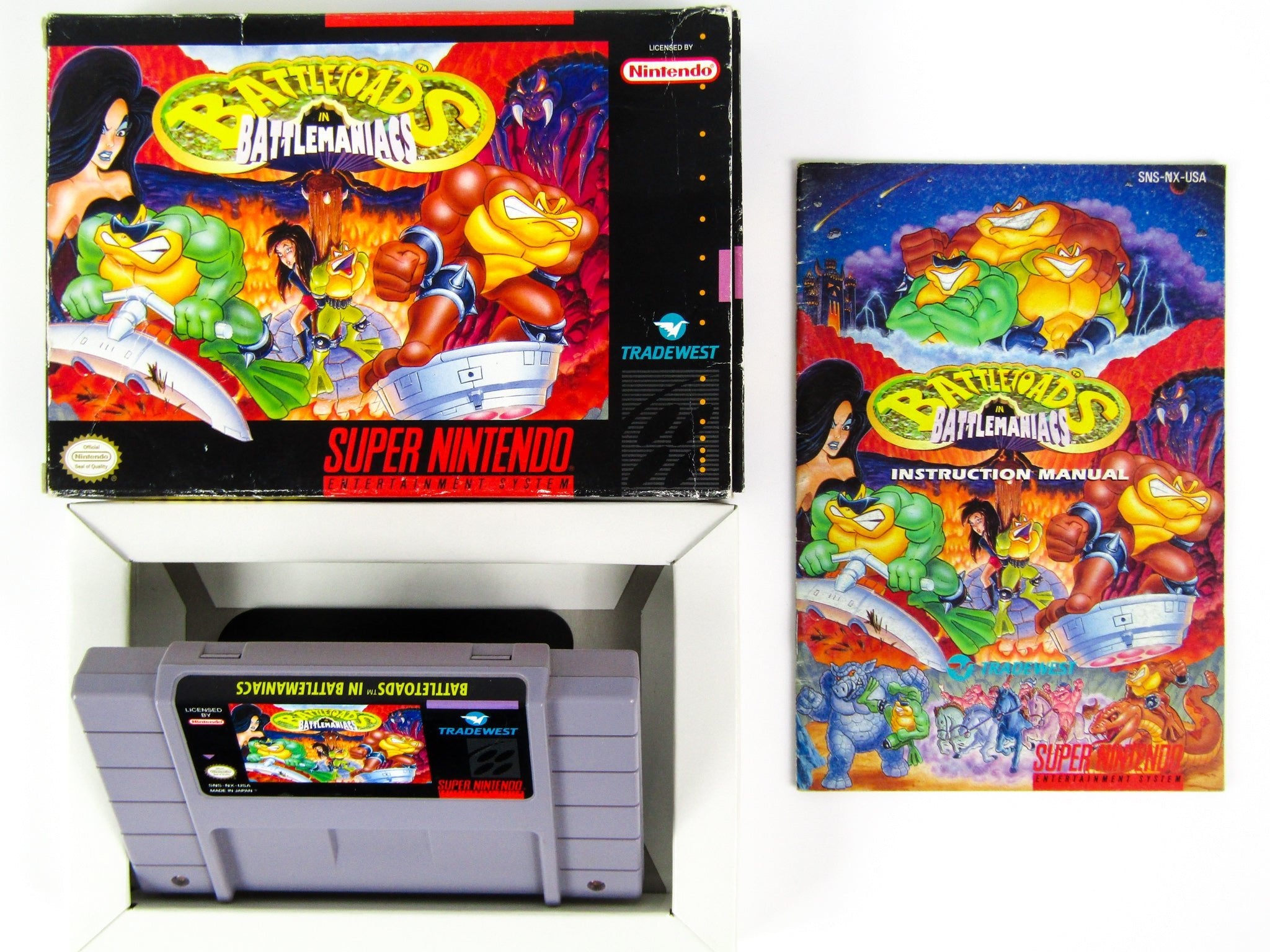 Battletoads In Battlemaniacs (Super Nintendo / SNES) - RetroMTL