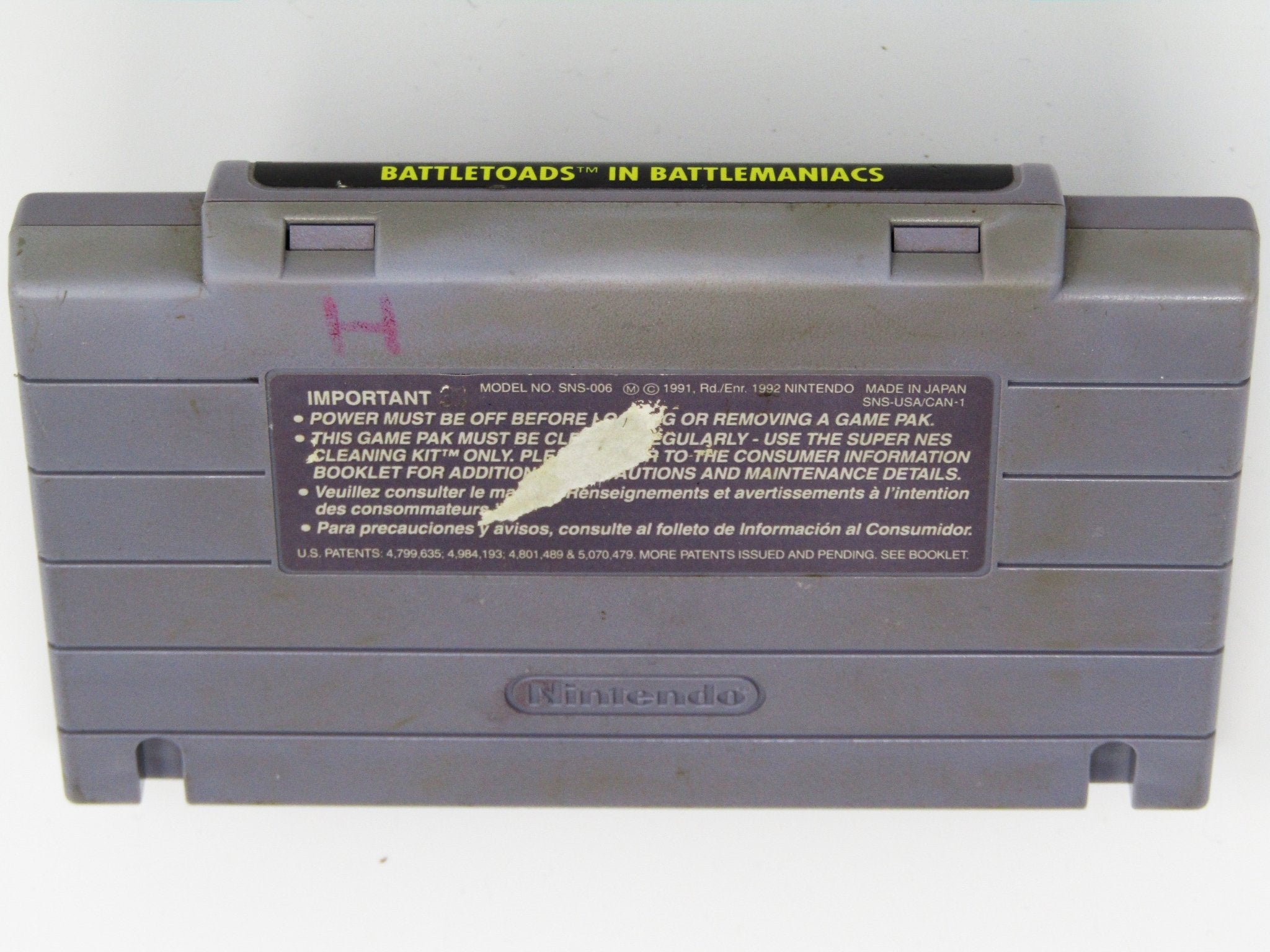 Battletoads In Battlemaniacs (Super Nintendo / SNES) - RetroMTL