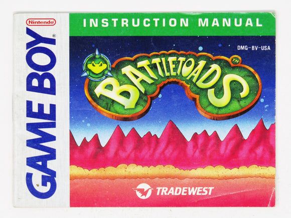 Battletoads [Manual] (Game Boy) - RetroMTL