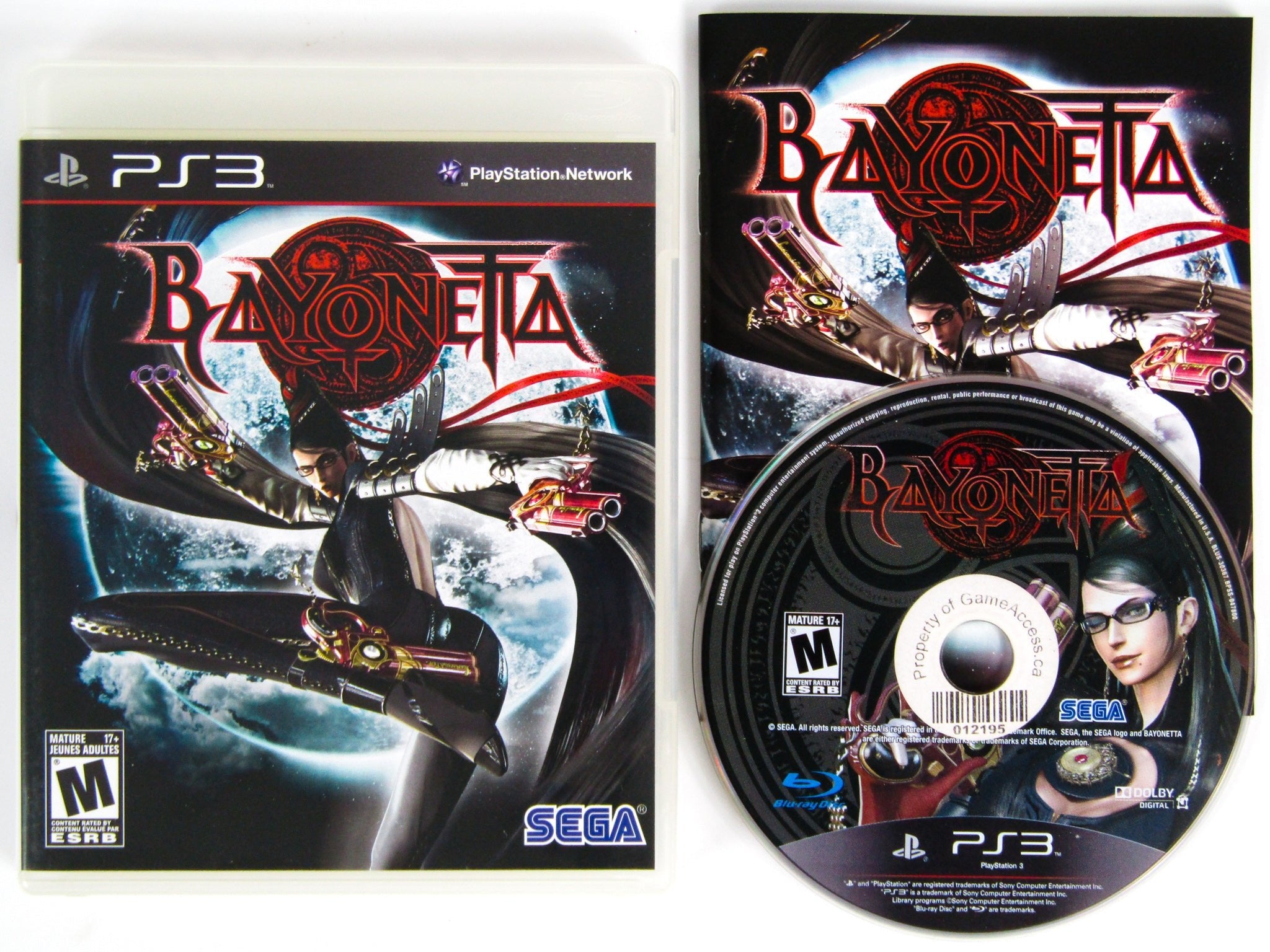 Bayonetta Playstation 3 PS3 Used