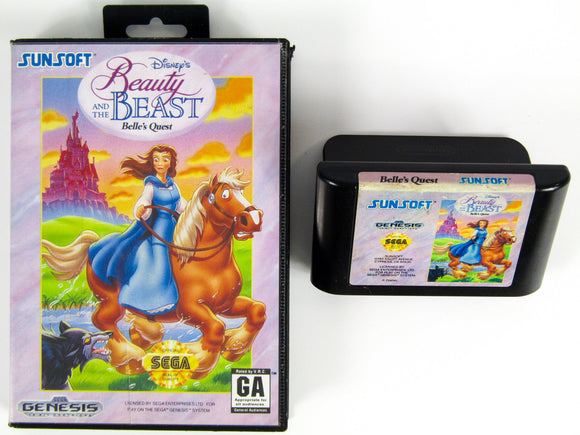 Beauty And The Beast: Belle's Quest (Sega Genesis) - RetroMTL