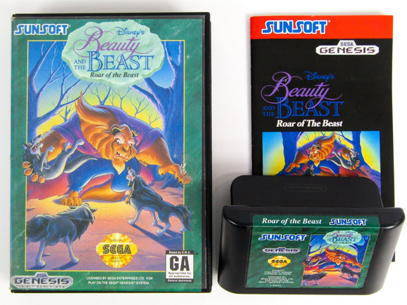 Beauty And The Beast: Roar Of The Beast (Sega Genesis) - RetroMTL